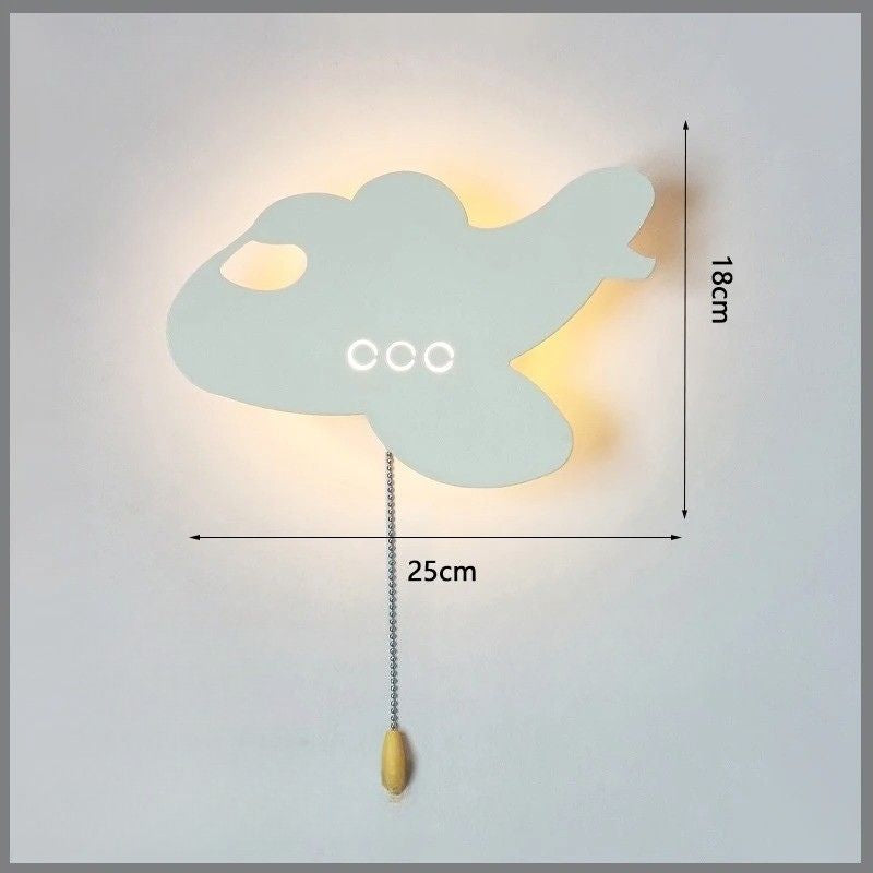 Luminária Arandela de Parede Sem Fio Recarregável Para Quarto Infantil Temática Sogni D’Oro Ledz