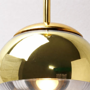 Lustre Pendente de Luxo Minimalista Orion LEDZ – Dourado/Prata/Rose Gold – 15cm/20cm