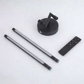 Luminária Arandela de Parede Sem Fio Com Controle Remoto – Endurance LEDZ – Preto – 70cm