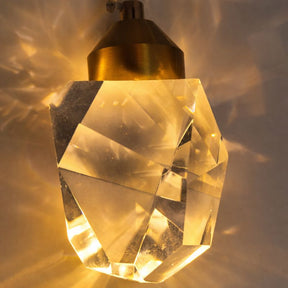Lustre Pendente de Luxo Led - Diamante