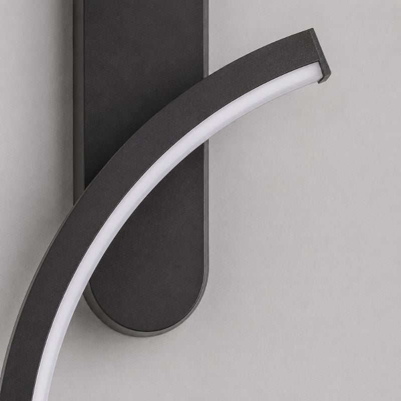 Luminária Arandela de Parede Minimalista Arco Duplo Slim LEDZ – 60cm / 80cm / 100cm