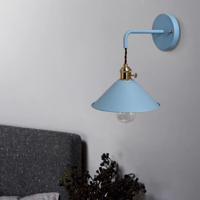 Luminária Arandela de Parede Industrial Vintage Copenhague LEDZ