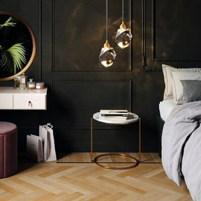 Lustre Pendente de Luxo Led - Diamante
