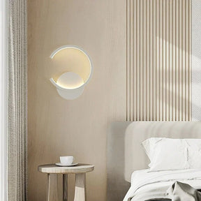 Luminária Arandela de Parede Minimalista Essenza LED – Preto / Branco / Dourado