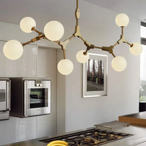 Lustre Pendente Moderno Jabuticaba Geométrico Modulare LEDZ