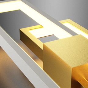 Luminária Arandela de Parede Minimalista Retangular Element LEDZ
