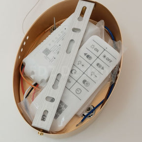 Lustre Pendente Moderno Infinity Led  - Controle Remoto e APP - 100cm