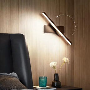 Luminária Arandela de Parede Moderna com Foco Direcionável Treviso LEDZ – Preta/Branca - 30cm/40cm/50cm