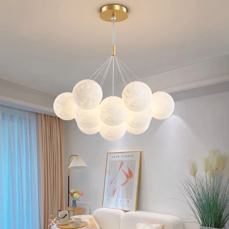 Lustre Pendente Moderno Jabuticaba em Penca Delicatta LEDZ