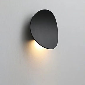 Luminária Arandela de Parede Interna/Externa à Prova D'Água IP65 Scudo LEDZ - Preto/Branco - 18cm