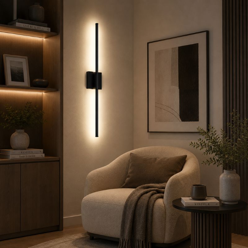 Luminária Arandela de Parede Sem Fio Recarregável Rotacionável Versa LEDZ