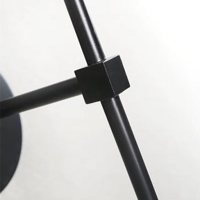 Luminária Arandela de Parede Sem Fio com Controle Remoto Abajur Estilo Clássico – Dourado/Preto