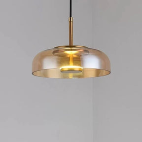 Lustre Pendente Design Italiano Mezza Luna LEDZ – Transparente/Âmbar/Fumê