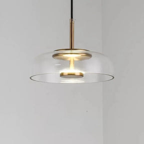 Lustre Pendente Design Italiano Mezza Luna LEDZ – Transparente/Âmbar/Fumê