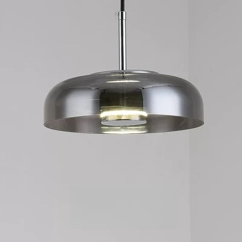 Lustre Pendente Design Italiano Mezza Luna LEDZ – Transparente/Âmbar/Fumê