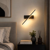 Luminária Arandela de Parede Moderna com Foco Direcionável Treviso LEDZ – Preta/Branca - 30cm/40cm/50cm