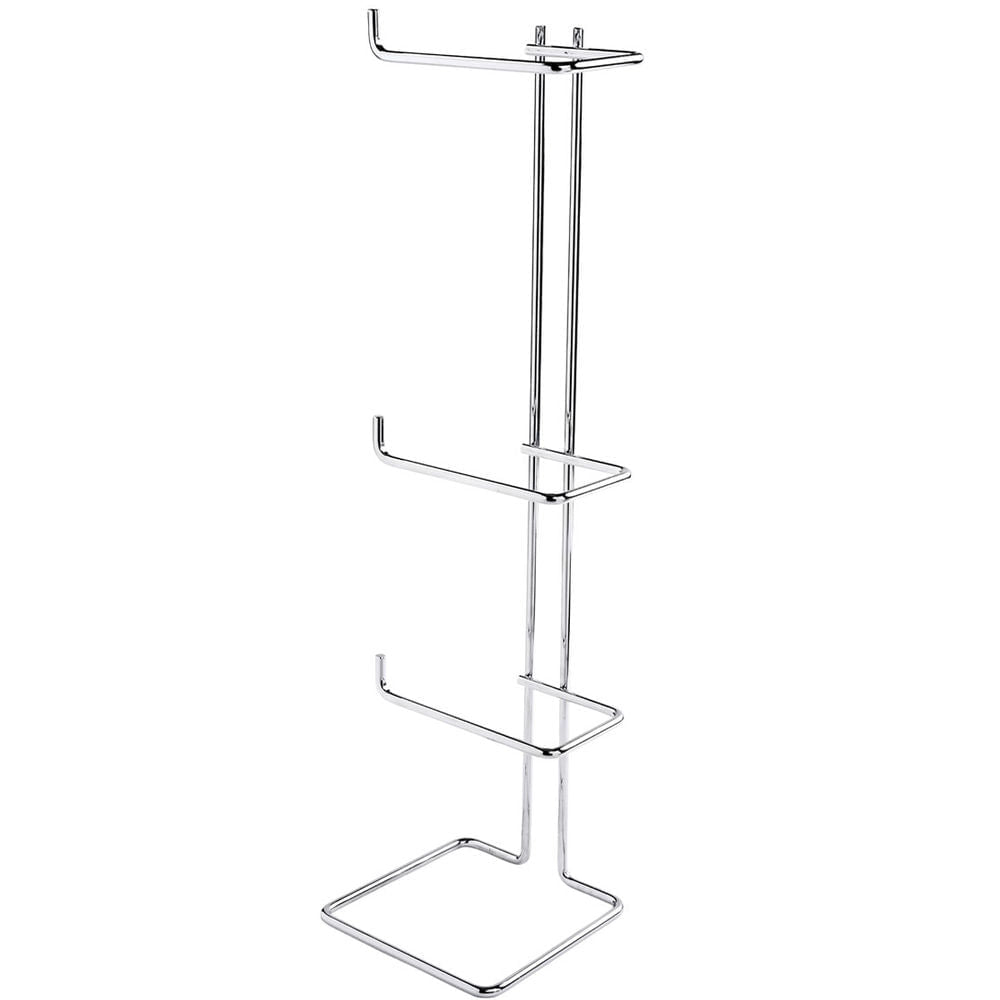 Suporte Para Papel Higiênico 3 Rolos Aço Cromado