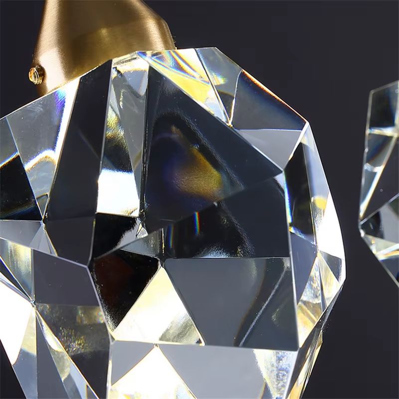 Lustre Pendente de Luxo Led - Diamante