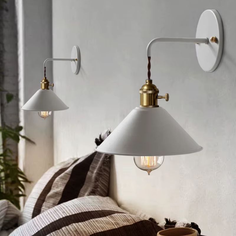 Luminária Arandela de Parede Industrial Vintage Copenhague LEDZ