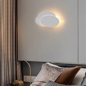 Luminária Arandela de Parede em Níveis Efeito 3D Monare LEDZ – Retangular/Circular - Preto/Branco