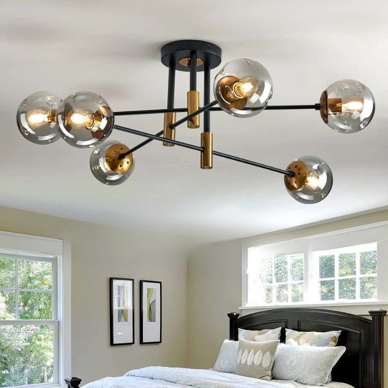 Lustre Pendente Moderno Jabuticaba Chandelier LEDZ – 6 Lâmpadas / 8 Lâmpadas