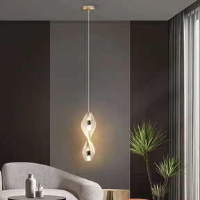 Lustre Pendente de Luxo Infinity Led
