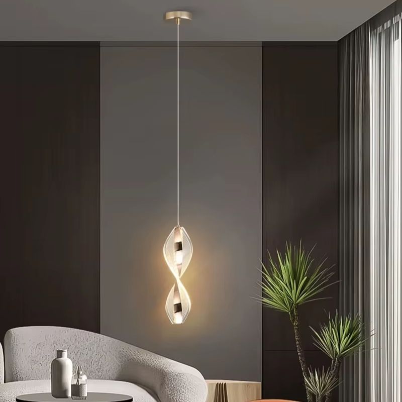Lustre Pendente de Luxo Infinity Led