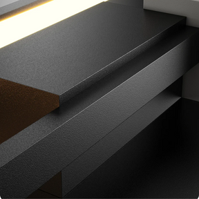 Luminária Arandela de Parede Minimalista Retangular Element LEDZ