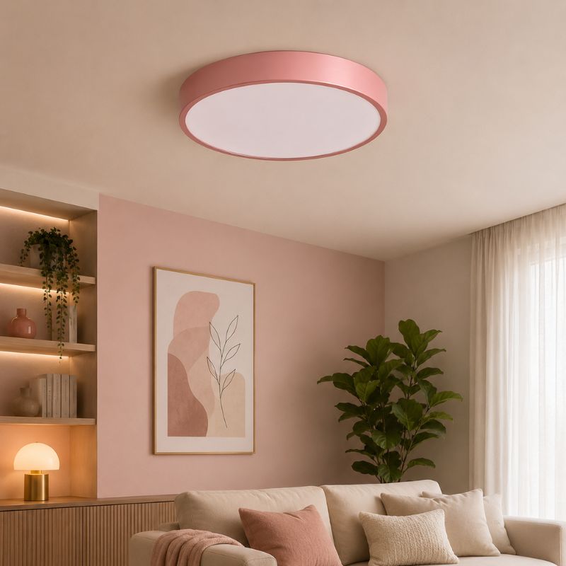 Luminária de Teto Plafon Slim Circular Capri LEDZ – 30cm/40cm/50cm