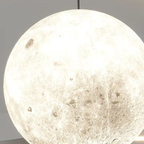 Lustre Pendente Minimalista Circular Orgânico Orbe LEDZ – Preto/Branco – 50cm/60cm/80cm