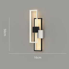 Luminária Arandela de Parede Minimalista Retangular Element LEDZ