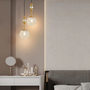 Lustre Pendente de Luxo Vitra LEDZ - Dourado