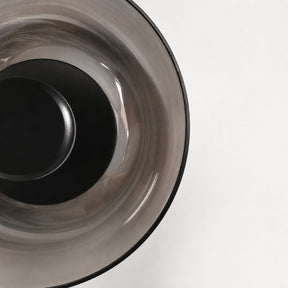 Luminária Arandela de Parede Design Italiano Mezza Luna LEDZ – Transparente/Âmbar/Fumê