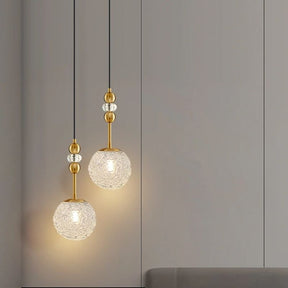 Lustre Pendente de Luxo Vitra LEDZ - Dourado