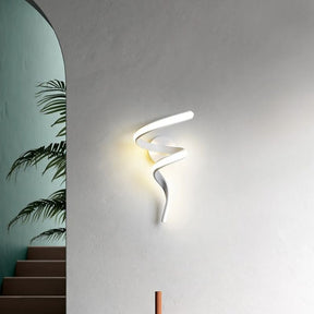Luminária Arandela de Parede Moderna Spira Led - 35cm/42cm