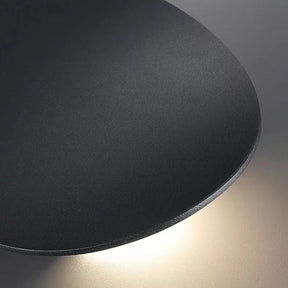 Luminária Arandela de Parede Interna/Externa à Prova D'Água IP65 Scudo LEDZ - Preto/Branco - 18cm