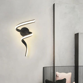 Luminária Arandela de Parede Moderna Spira Led - 35cm/42cm