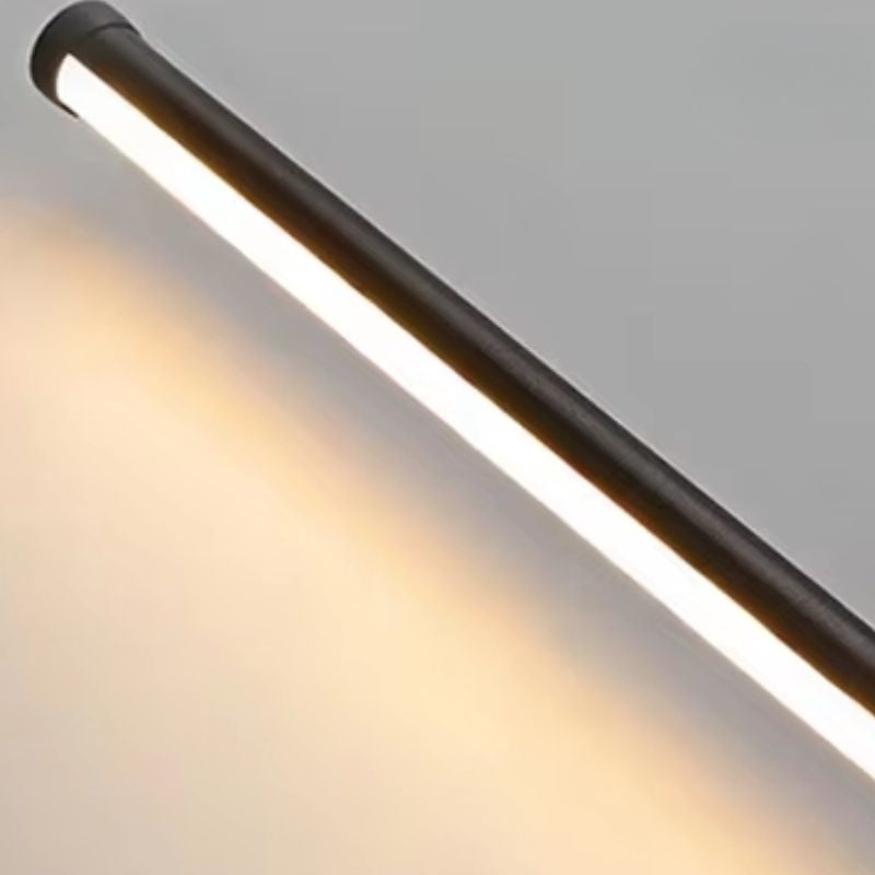 Luminária Arandela de Parede Nordico LED - Dourado/Preto - 60cm/100cm