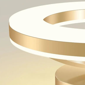 Luminária de Teto Plafon Circular Lumina LEDZ – Dourado/Preto – 20cm/30cm