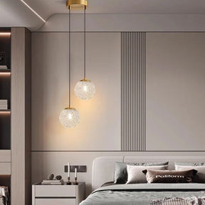 Lustre Pendente de Luxo Vitra LEDZ - Dourado