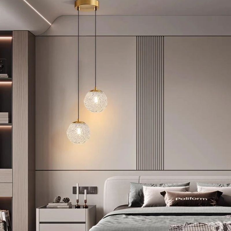 Lustre Pendente de Luxo Vitra LEDZ - Dourado