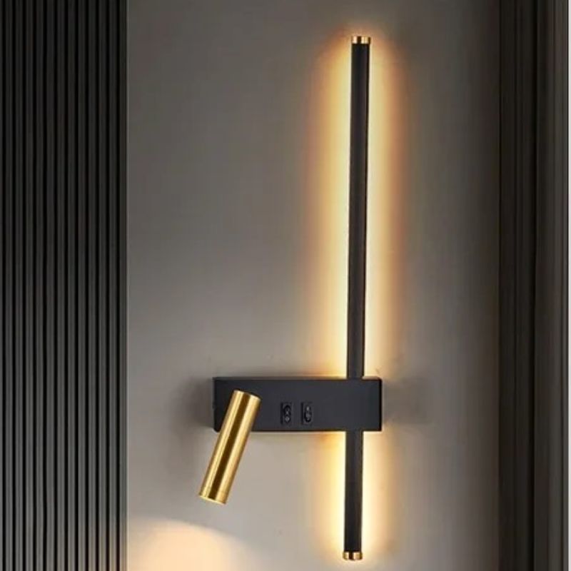 Luminária Arandela de Parede com Spot Ajustável Dynamic Led