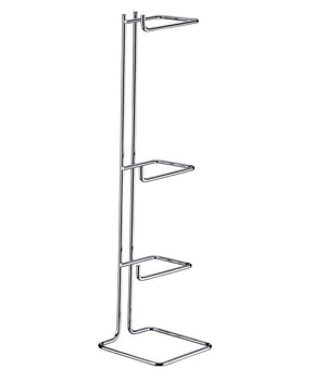 Suporte Para Papel Higiênico 3 Rolos Aço Cromado