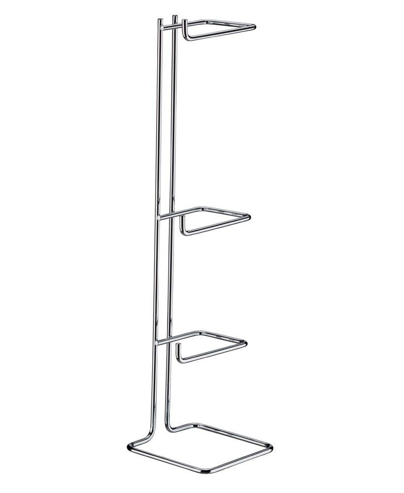 Suporte Para Papel Higiênico 3 Rolos Aço Cromado