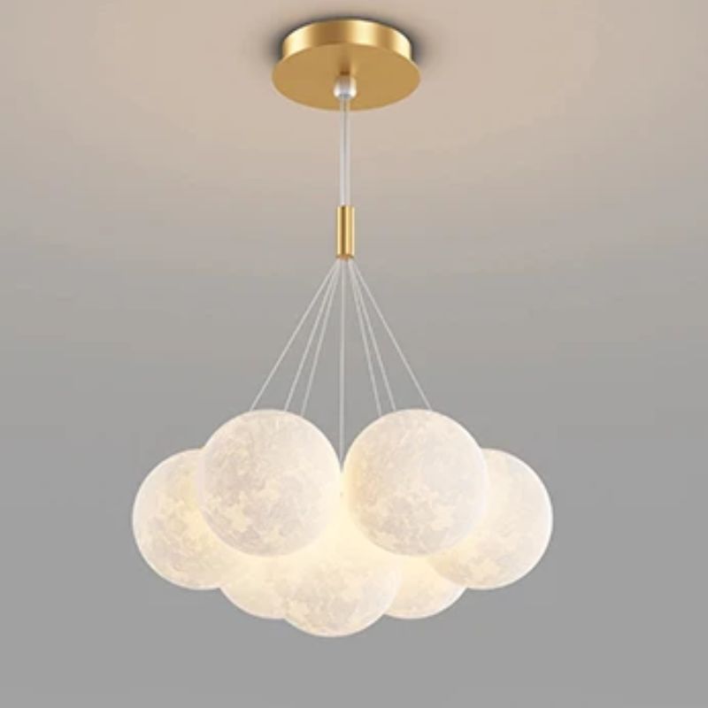 Lustre Pendente Moderno Jabuticaba em Penca Delicatta LEDZ