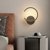 Luminária Arandela de Parede Minimalista Essenza LED – Preto / Branco / Dourado
