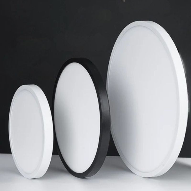 Luminária de Teto Plafon Ultra Slim LED - Com Controle Remoto, App de Celular - 22cm/30cm/40cm