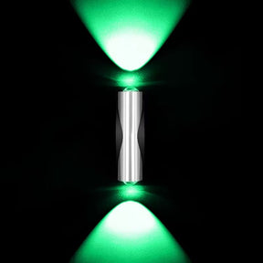 Luminária Arandela de Parede Decorativa 7 Cores de Luz Aura LEDZ - 12cm x 3,5cm
