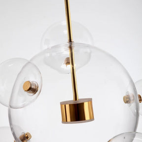Lustre Pendente Design Italiano Vetro a Bolle Led - 1 Bolha / 4 Bolhas / 6 Bolhas