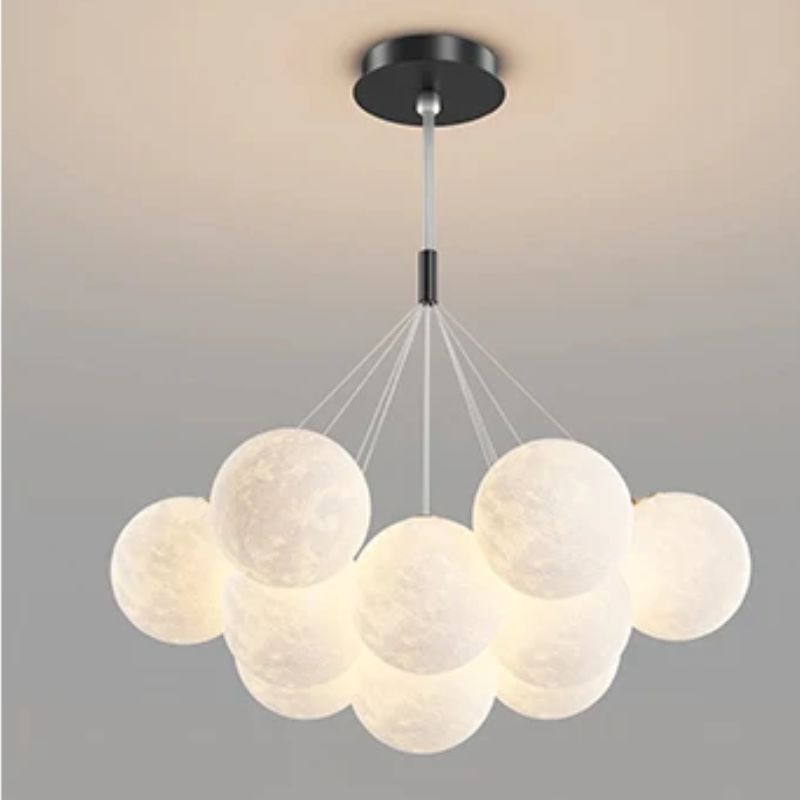 Lustre Pendente Moderno Jabuticaba em Penca Delicatta LEDZ
